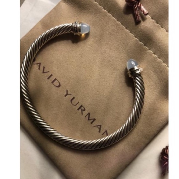 SOLD 🎈David Yurman Moonstone Cuff - Picture 3 of 8